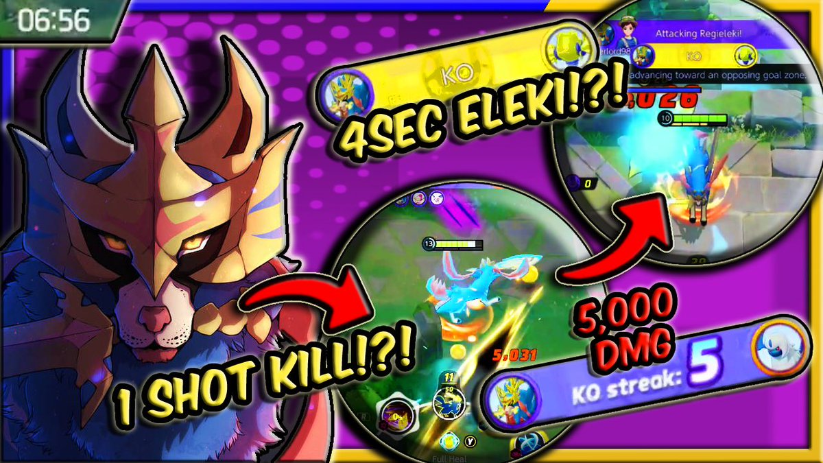 TroubleMaker9II's tweet image. PREPARE FOR TROUBLE! Check out this weeks PEAK Pokemon Unite Twitch Clips!

Shout out to these awesome twitch streamers! Links to everyone in the description &amp;amp; below!

Send Your Clips In Here! 🎬 bit.ly/3Wf6Cfk

#NintendoSwitch #YouTuber #twitchstreamer #zacian #eleki