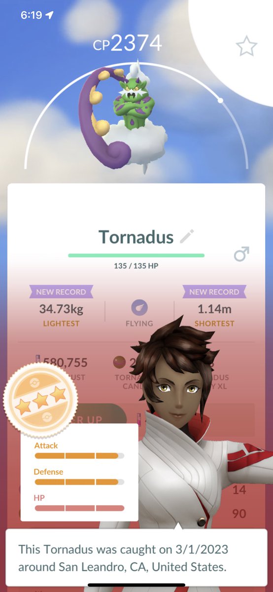 TrainerCastles's tweet photo. Almost Hundo doesn’t count. #PokemonGO https://t.co/ldM1F9OZWA
