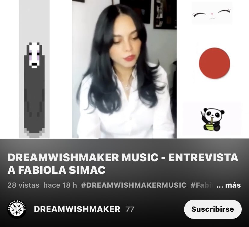 Muchas gracias por esta pequeña charla! Ahora además hemos superado las 9 mil vistas en mi video oficial “Solace Infinito” youtu.be/NZbYBP1WJg4