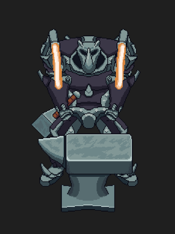 Unfortunately the Beta release of the demo is being pushed back a few days. In the meantime here is some WIP art for Ironhide's bossfight animations.

#indiegame  #videogames #shootemup #RPG #mechas #gamedev #scifiart #gundam #indiedev