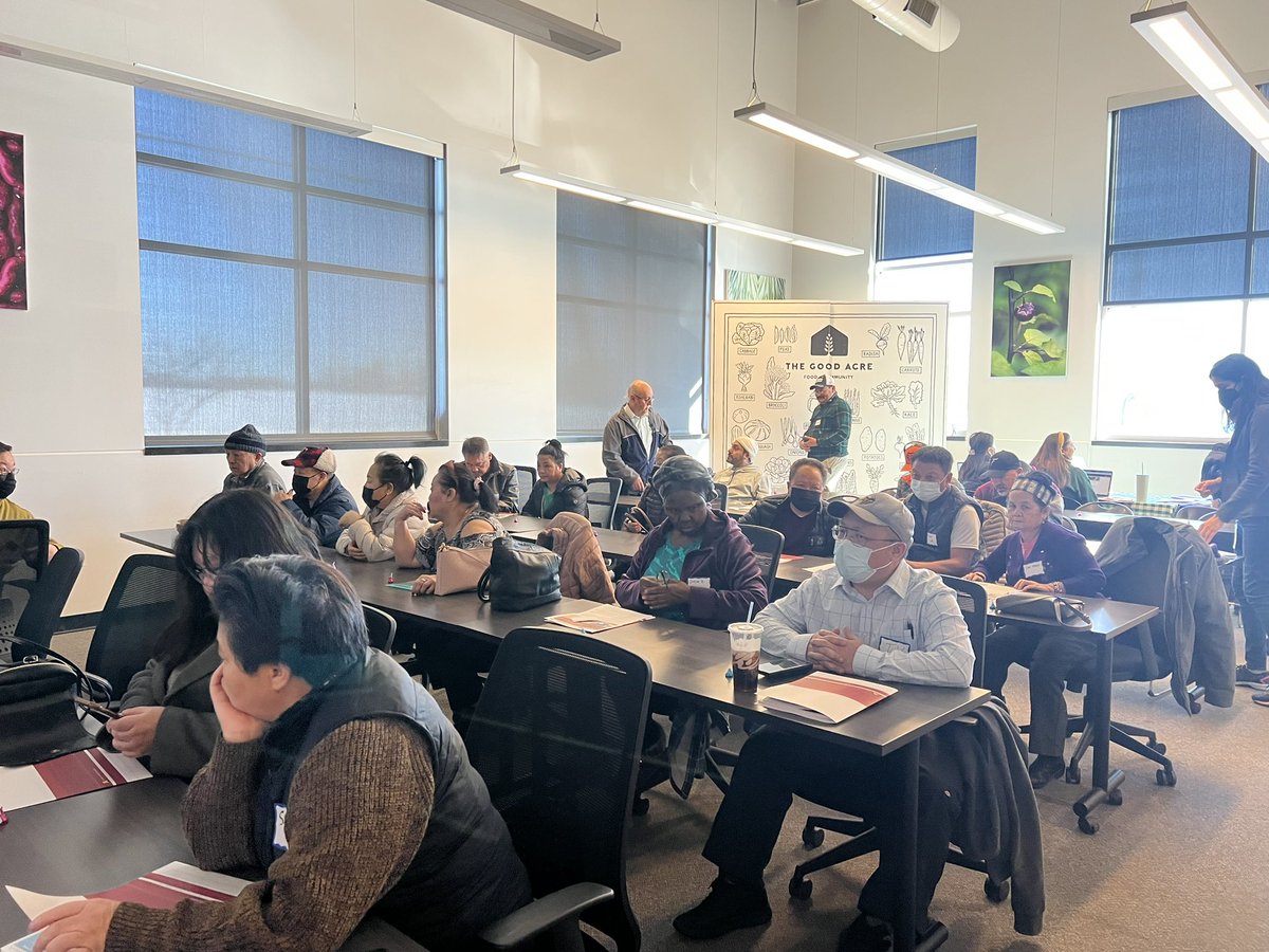 Wrapping up two days of #foodsafety training with emerging farmers selling to <a href="/TheGoodAcreMN/">TheGoodAcre</a> food hub. We also helped them apply for the new mini grant from MDA, and gathered testimonials for the House Ag Committee hearing happening tonight to support the LEAFF prgm and more!🥕