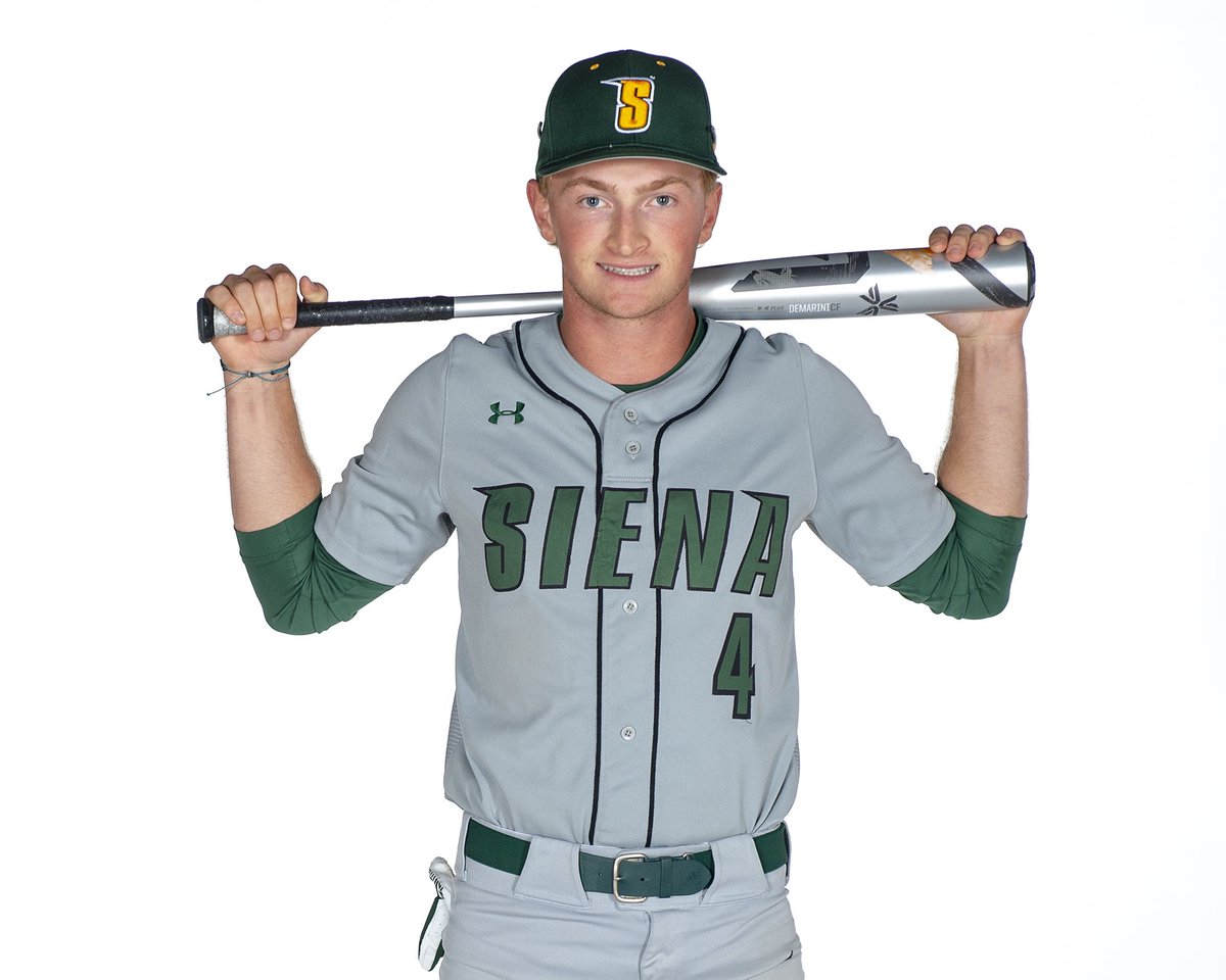 Siena Baseball (@sienabaseball) on Twitter photo GOODBYE ⚾️
Freshman <a href="/Aiden_stewart2/">Aiden Stewart</a> launches his first collegiate home run❗️
The 2-run shot makes it 9-3 Stetson in the 8th
#MarchOn GOODBYE ⚾️
Freshman <a href="/Aiden_stewart2/">Aiden Stewart</a> launches his first collegiate home run❗️
The 2-run shot makes it 9-3 Stetson in the 8th
#MarchOn