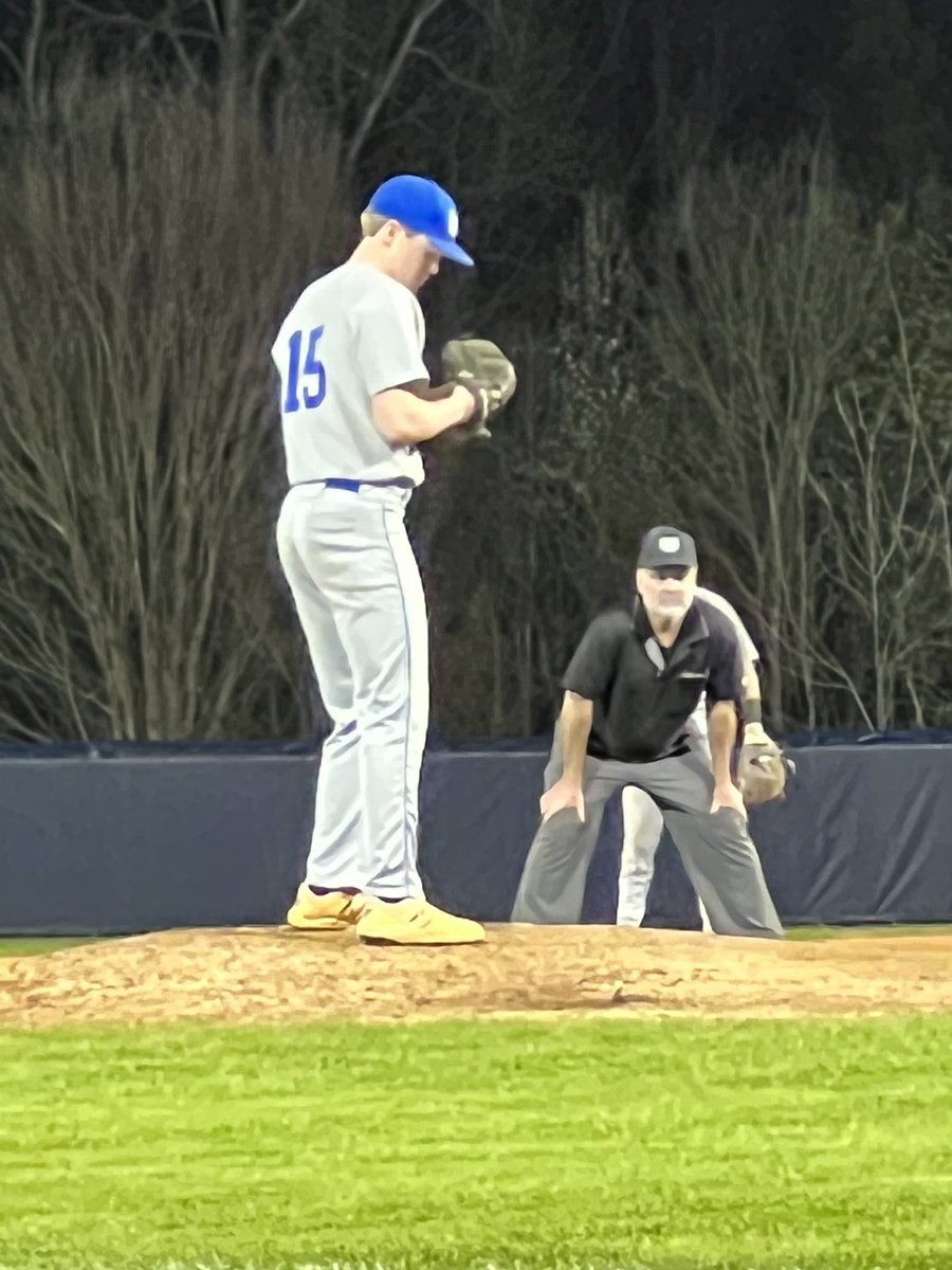 LNHSBaseball9's tweet photo. Great 14-2 win for Lake Norman with 2023 LHP Sullivan Jackson taking the W on the mound against Hopewell.  2023 IF @ChaseWigginton with a double to the fence scoring a run.  2023 C/P Grayson Peel went 2-3 at the plate. @LNHS_Athletics @Gm4Sports https://t.co/nNjDeF8g2O