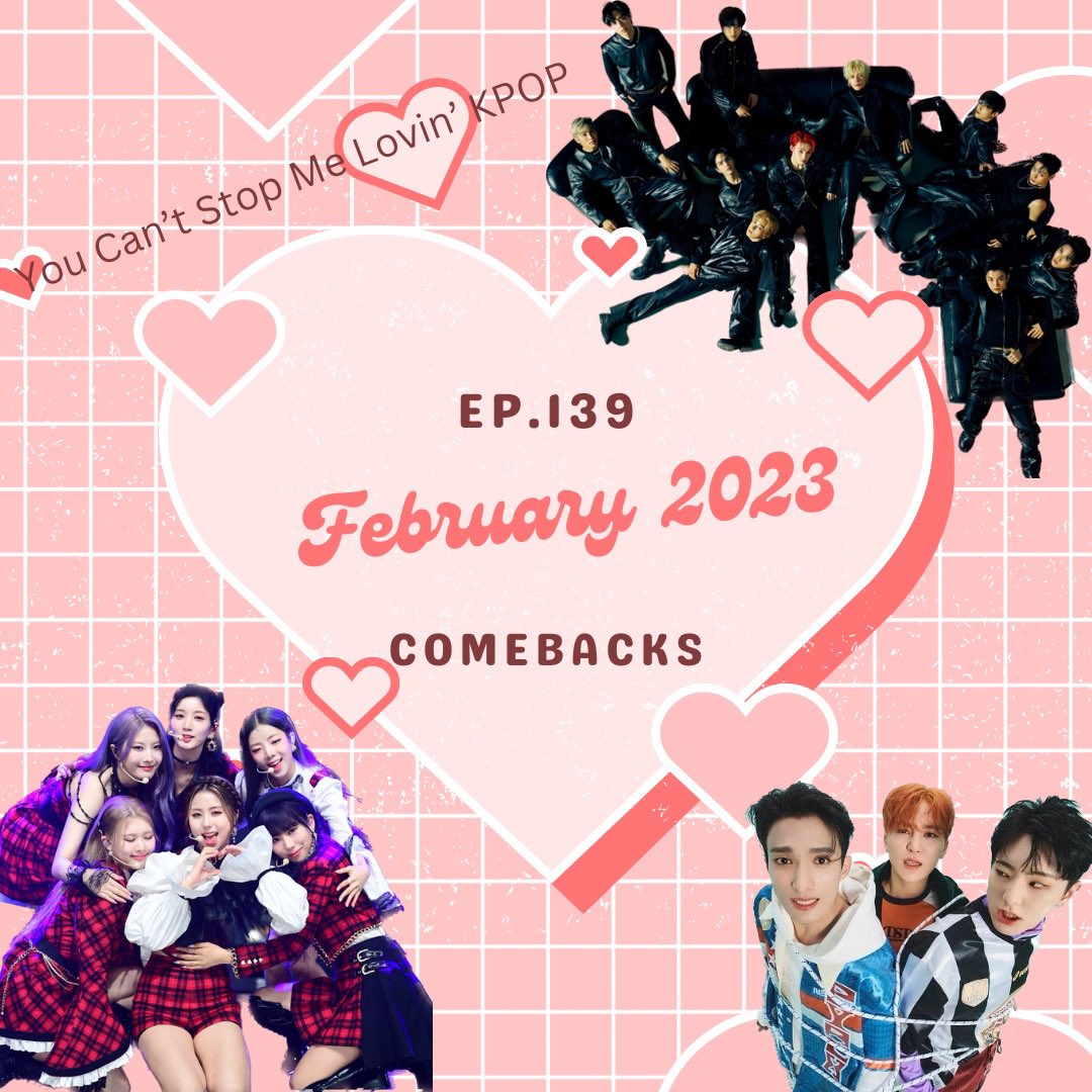 On this week’s episode, Katie &amp; Chelsea talk about their favorite February 2023 Comebacks. 
Click the link below to listen 🎧 

lovingkpoppodcast.carrd.co

Comment below what your favorite comeback was ⬇️

#KEY #PURPLE_KISS #TheBoyz #STAYC #JayB #Woodz #BSS #kpop #podcast