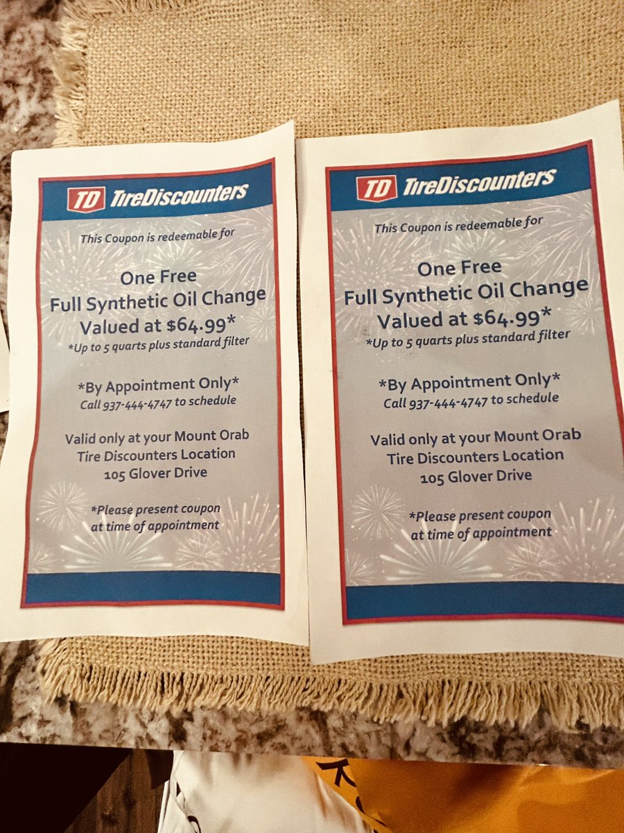 WBHSsoftball's tweet photo. Thank you to Superior Physiotherapy and Performance and Mt. Orab TireDiscounters for their donations to our quarter auction. Hope to see you on March 10. https://t.co/XIcfFLwgFS