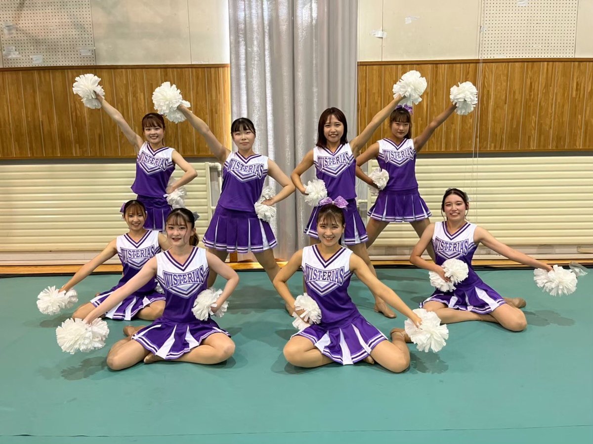 藤女子大学チアダンス部WISTERIAS (@wisterias_fuji) / Posts / X