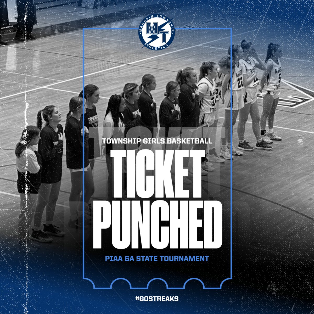 Girls Basketball defeats William Penn by a score of 52-45 to advance to the PIAA 6A State Tournament!

The Streaks will have over a week off before returning to action Friday, March 10th versus the top seed in District 7 outside of Pittsburgh.

#GOSTREAKS