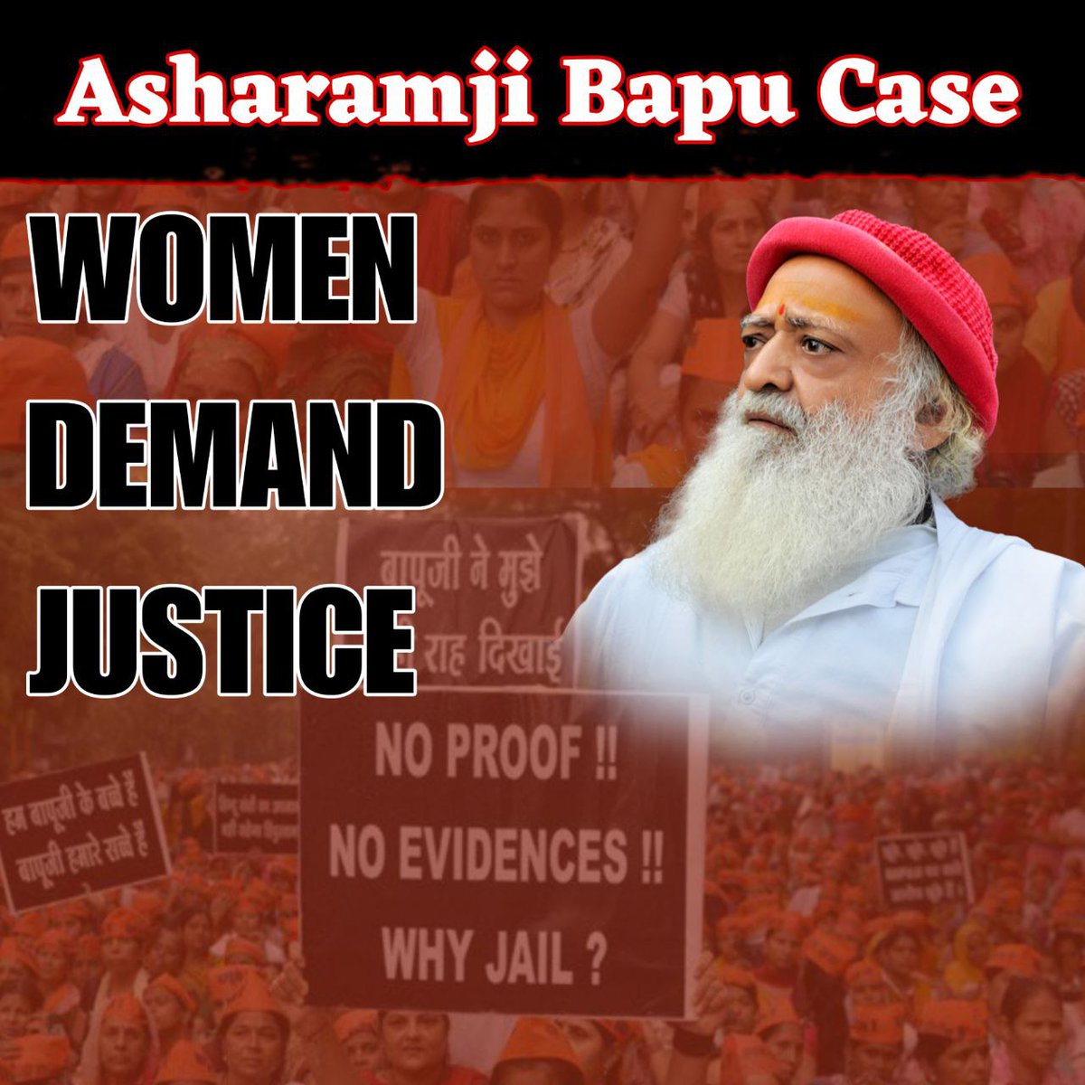 @NigamKu72127489 @krishan62744536 @YssSpeaks No evidences, no proofs against Sant Shri Asharamji Bapu in this bogus case. It has been 10 years and no relief even for a single day. 
When will govt listen to #करोड़ों_महिलाओं_की_पुकार ?
Women Demand Fair Proceeding ASAP!
youtube.com/watch?v=n7NvcI…
