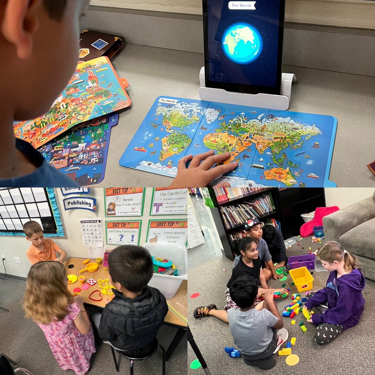 #reagansrays 2nd grade Flex Time - teachers sharing kids, student choice and interest, collective responsibility in action - #1LISD