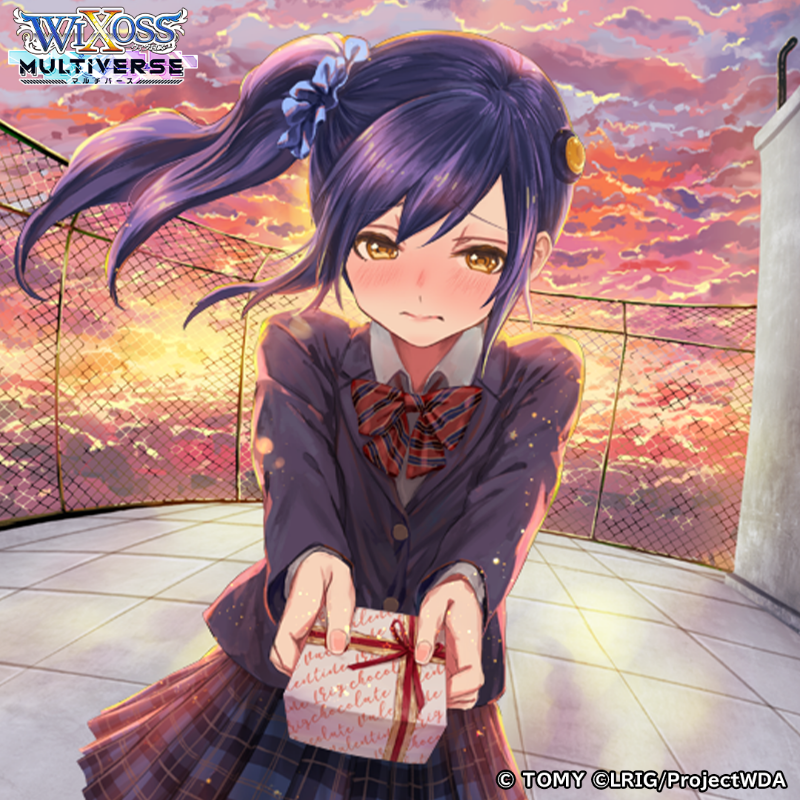 Wixoss_MVen's tweet photo. ✨Allos Piruluk returns✨
🎵Allos Piruluk
🎶CV #Minami Shinoda
Won't you accept it....?
With the return of Allos Piruluk, a new White day skin for her is available now!🤎
Of course, you will accept it right...?
Event ends 3/17(Fri.)!!!
#WIXOSS
#WIXOSSMV
#G123
#WhiteDay