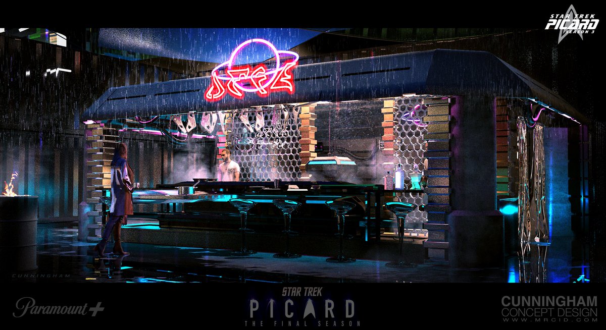 Star Trek Picard: Season 3 - District 6.

Preorder the book here: lnkd.in/dZr9ZSqt Star Trek: Picard: The Art and Making of the Series #StarTrek #picard #conceptart #district6 #engage #StarTrekPicard