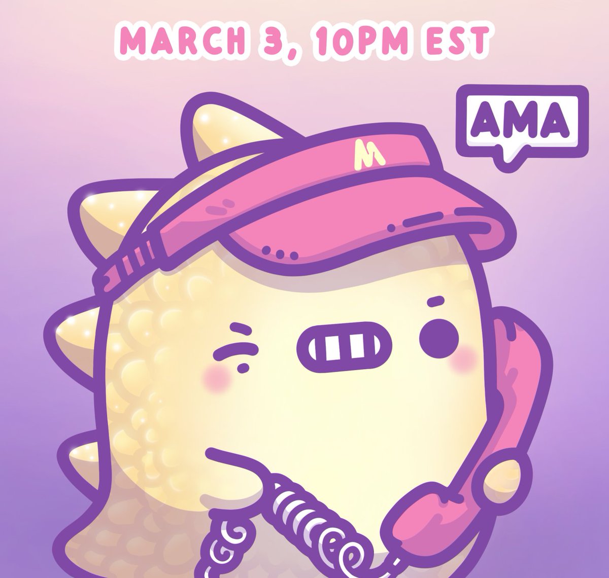 Come hang with us in our first AMA, on Saturday!

Super low key - drop your questions in the comments and we'll answer a few live!

Also chatting about art, Ben's backstory and #rawr!

Like + RT for a chance to win some of those sweet Stamps. 10 up for grabs, random draw 💜