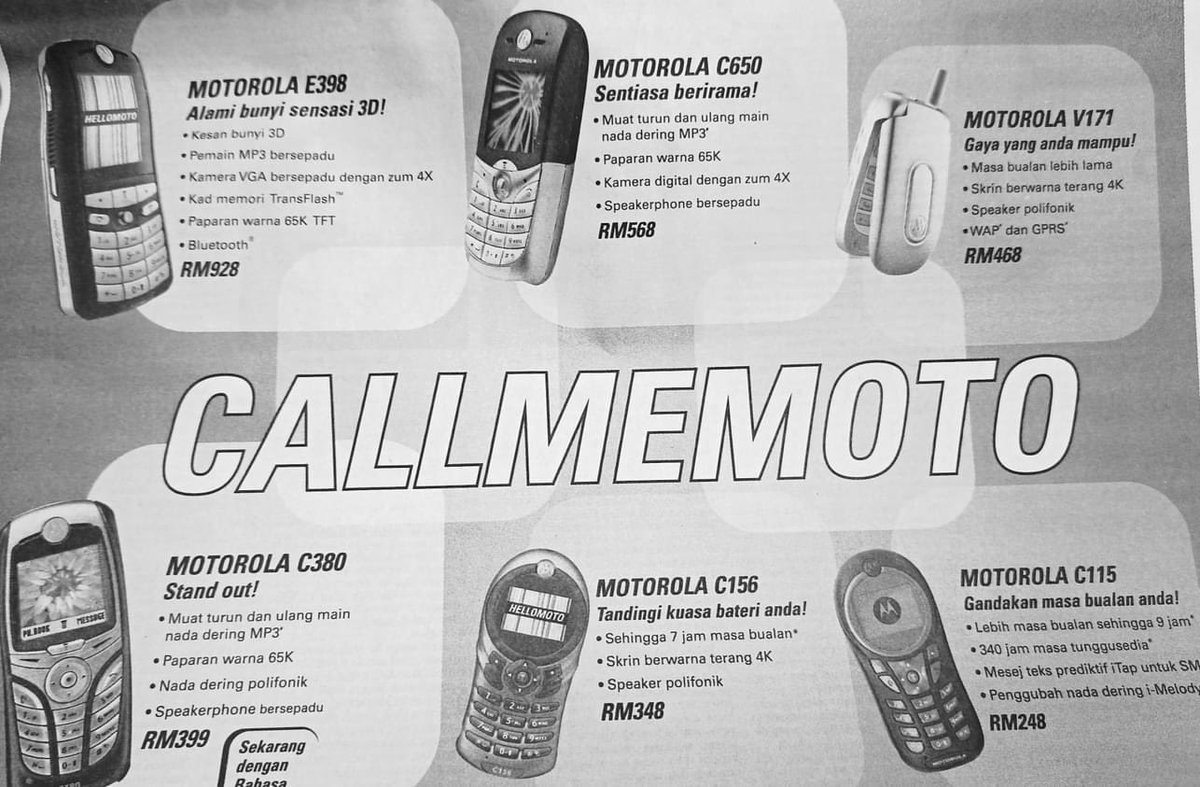 XavierNaxa's tweet image. Iklan telefon suatu ketika dahulu. Lama saya tak mendengar nama Zitron. Dulu sebelum nak beli telefon Nokia perkataan pertama akan ditanya Zitron atau AP 🤣

Kredit gambar : Joe Cikupet Ngos