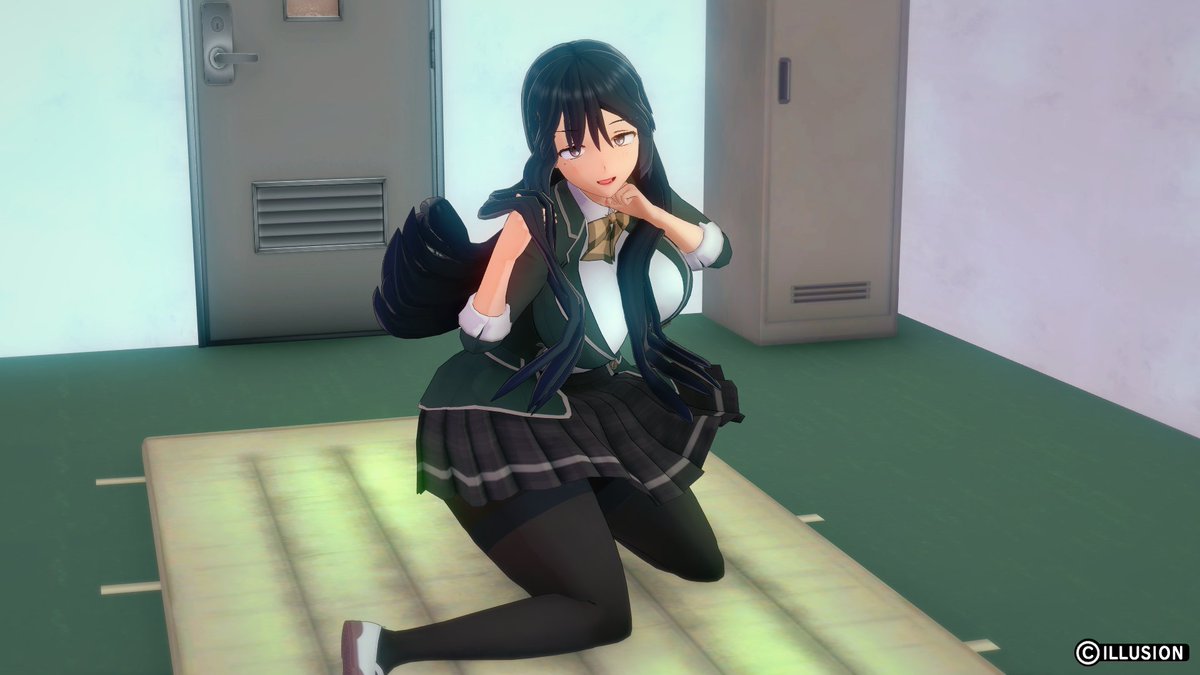 かげ〇 on Twitter: 看板娘、琴ちゃんでポーズ考案中。