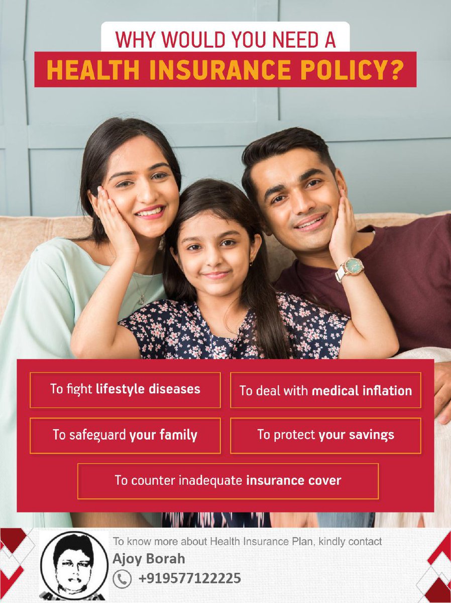 ajoylici's tweet photo. Invest in your health and peace of mind with a HealthInsurance policy! Get coverage for unexpected medical expenses, hospital stays, and more. Health First, Protection, Financial Security https://t.co/En12XtOkgg