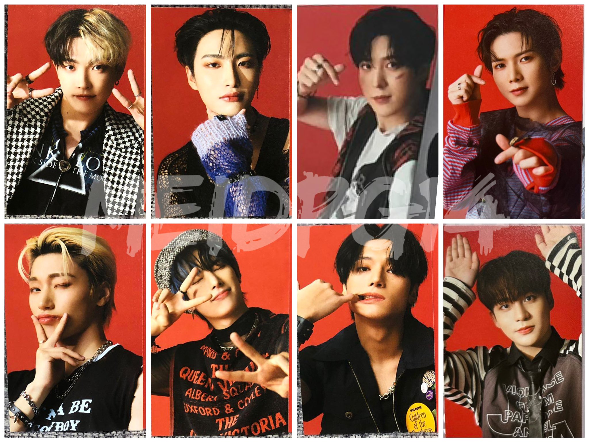 ATEEZ ソンファ Scawaii!MEN RED & BLACK - メルカリ