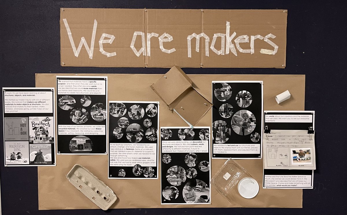 In room 13, we are makers! 📦🪚🥽 
<a href="/TDSBWilkinson/">Wilkinson Junior Public School</a> @wilkinsonpsorg <a href="/TDSB_STEM/">TDSB STEM K-12</a>