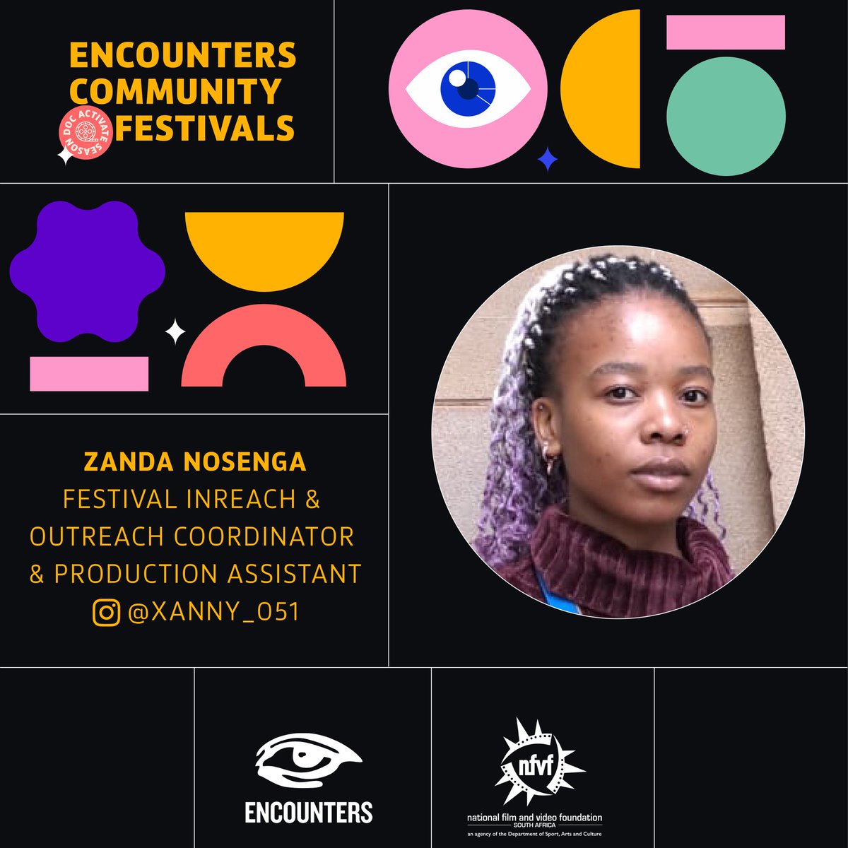 EncountersDoc's tweet image. A warm welcome to @tshimalatji and team to the first edition of the Encounters Community Festivals: Doc Activate Season 2023. 

#pesp3
#encounterscommunityfestivals
#communityfestivals
#nfvf
#docactivateseason