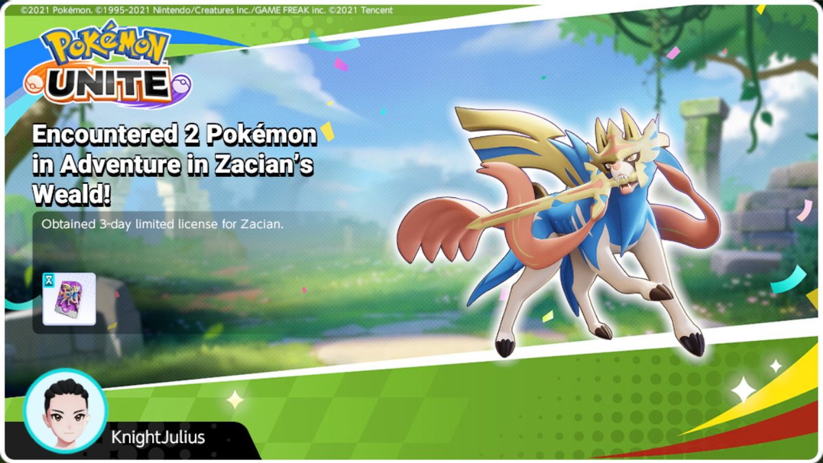 JulioAG053095's tweet photo. #PokemonUNITE #NintendoSwitch https://t.co/Ev1BjfwLdj