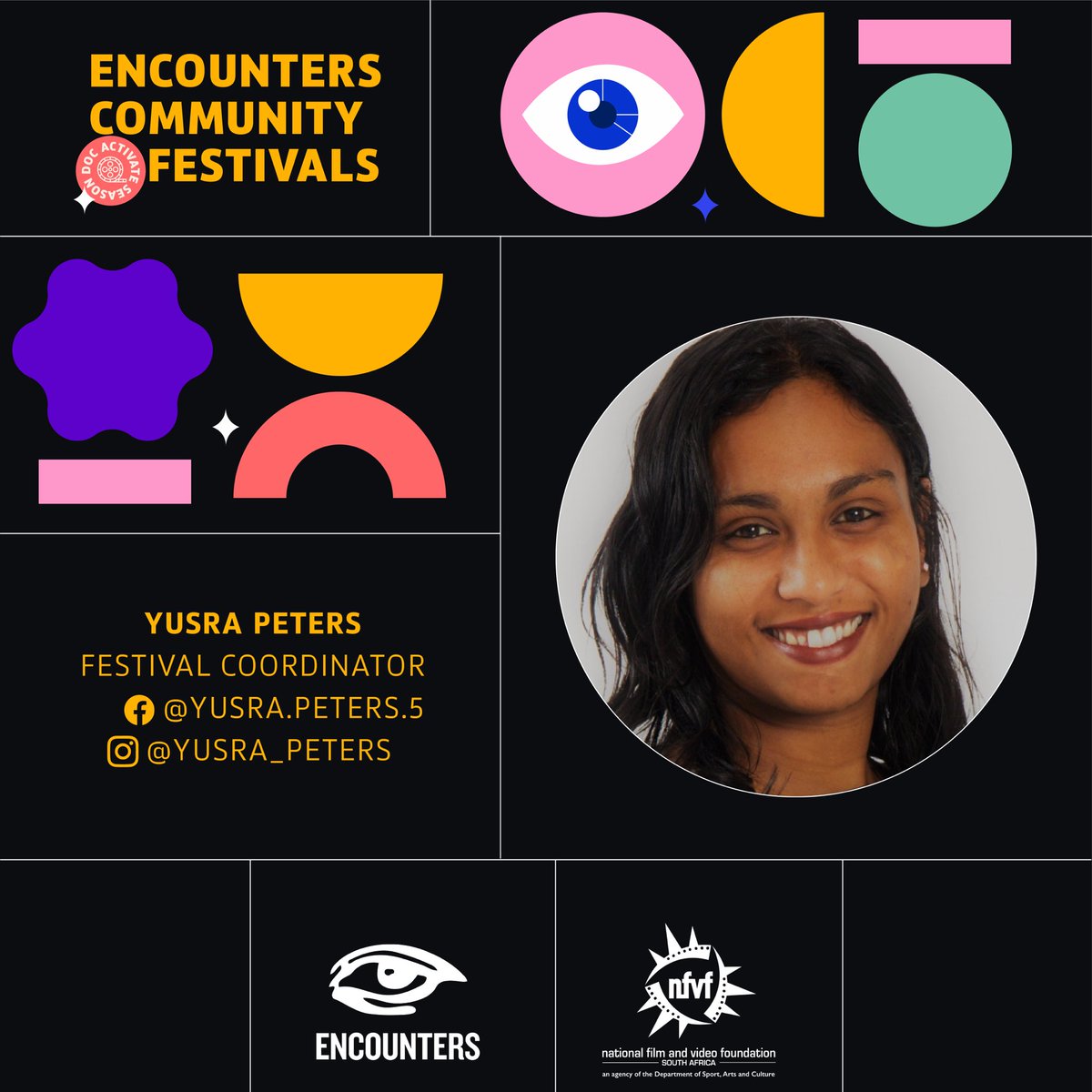 EncountersDoc's tweet image. A warm welcome to Rae and team to the first edition of the Encounters Community Festivals: Doc Activate Season 2023.

#pesp3
#encounterscommunityfestivals
#communityfestivals
#nfvf
#docactivateseason