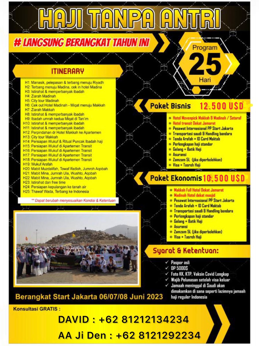 HAJJ TANPA ANTRI LANGSUNG BERANGKAT TAHUN INI dgn Program Bisnis &amp; Ekonomis #LabaikallahummaLabaik #Hajitanpaantri #hajiekonomis #berangkattahunini #berkahselalu #programbisnis #programekonomis #Hqjjfurodah #hajifurodah