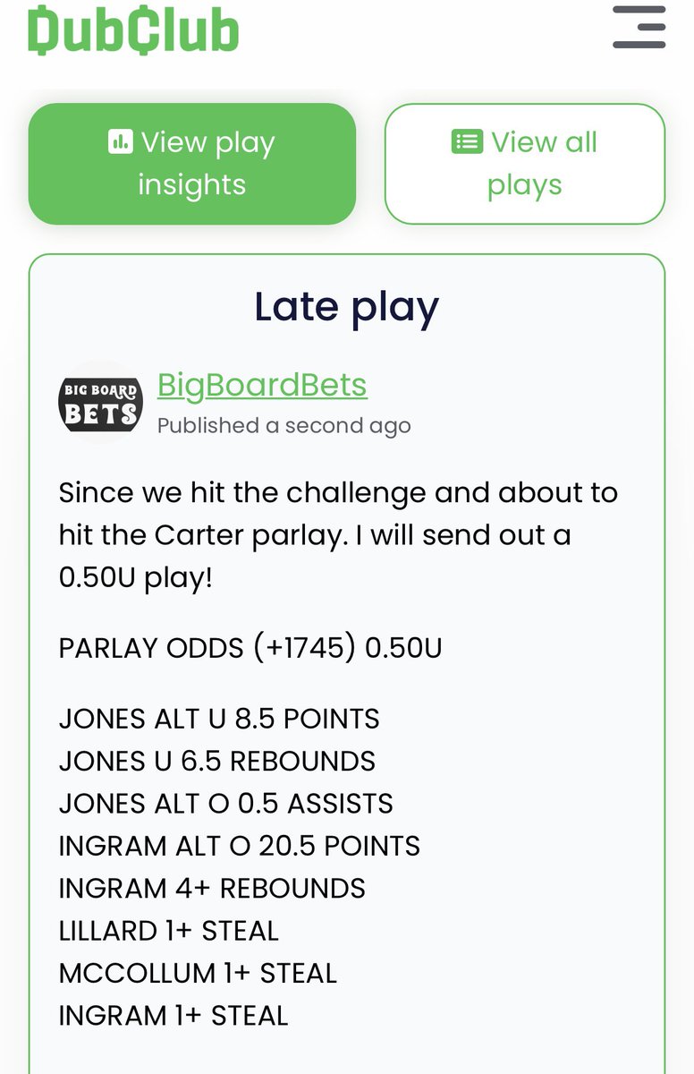 SGP_Vick's tweet photo. WE GOING TO CASH ON THIS LONG SHOT. I HAVE A FEELING!! 

Let’s end the day strong 💪💪

#GamblingTwitter #longshotparlays #sportsbettingtiktok #youtubebets #freeplay https://t.co/3PSyDlTFFo