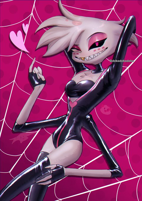 昨日爆速でハマったしグッズも買った
#HazbinHotelFanart 