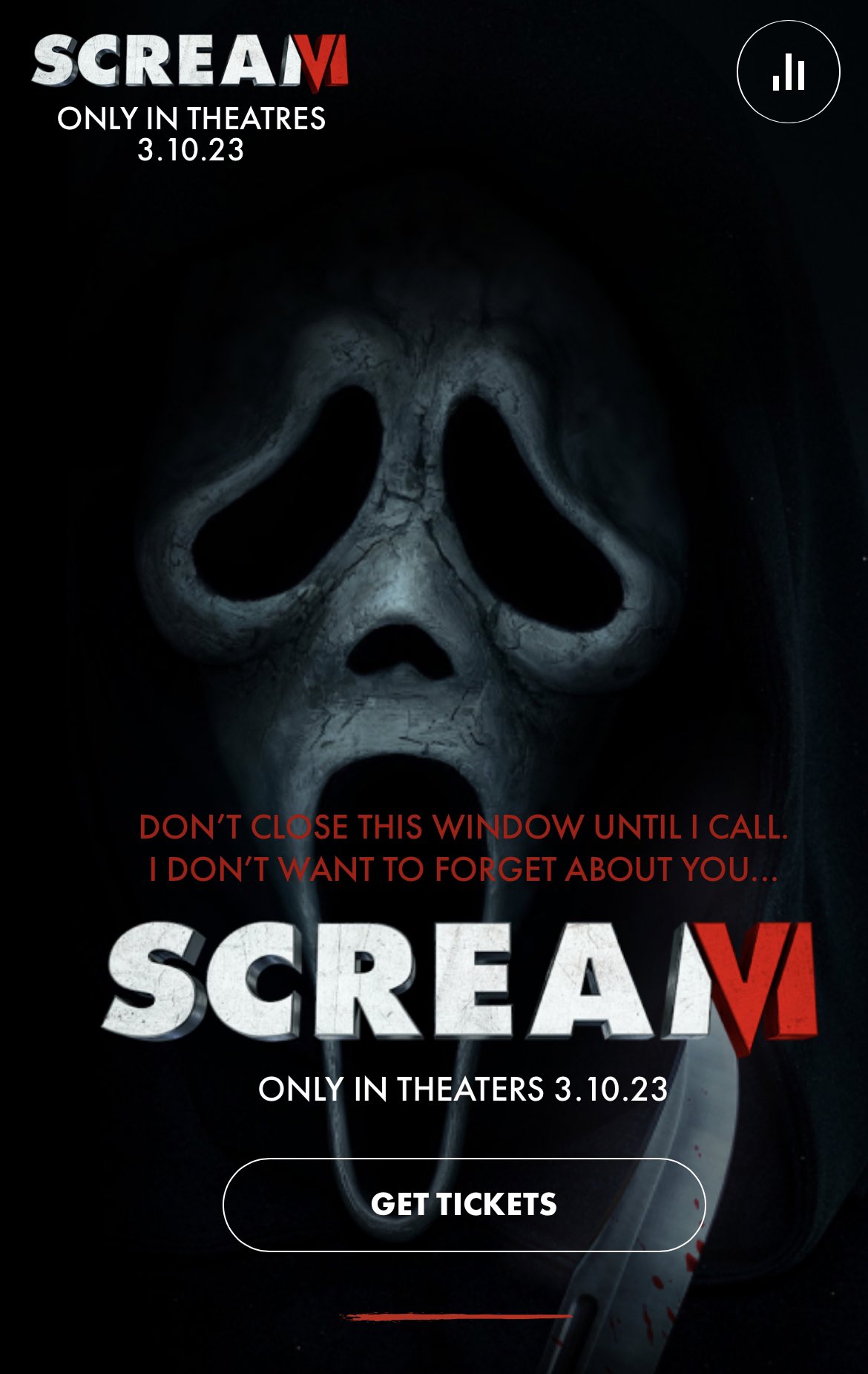 Scream Source on Twitter "You can get a phone call from Ghostface