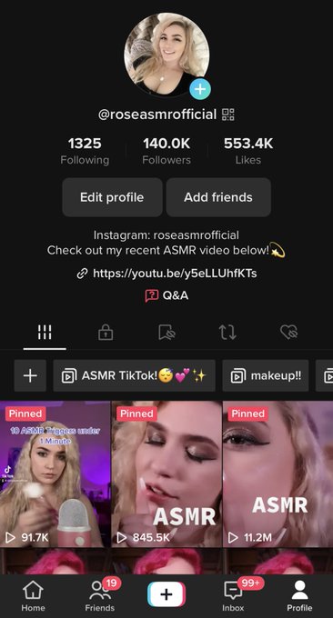 AAAAAAAA 140K OMGGG I WILL STREAM &amp; POST ON TIKTOK SOOONNNN ILY   https://t.co/8XHoLzK0ki https://t.<a href="/tag/asmr"class="tags"><span>#asmr</span></a>