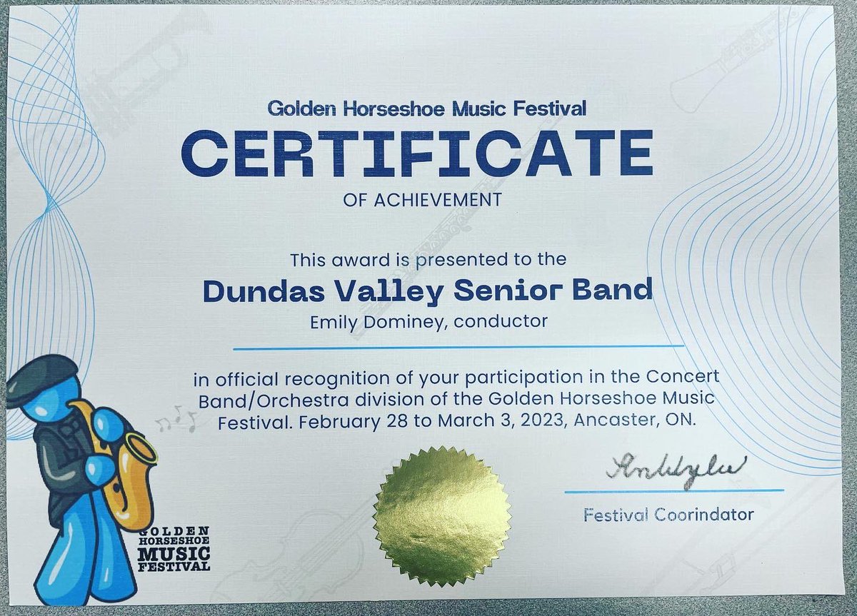 DVSS_music's tweet photo. Congrats to DVSS Senior Band for winning Gold &amp; invite to MusicFest Nationals! https://t.co/cMIoIy7WOT