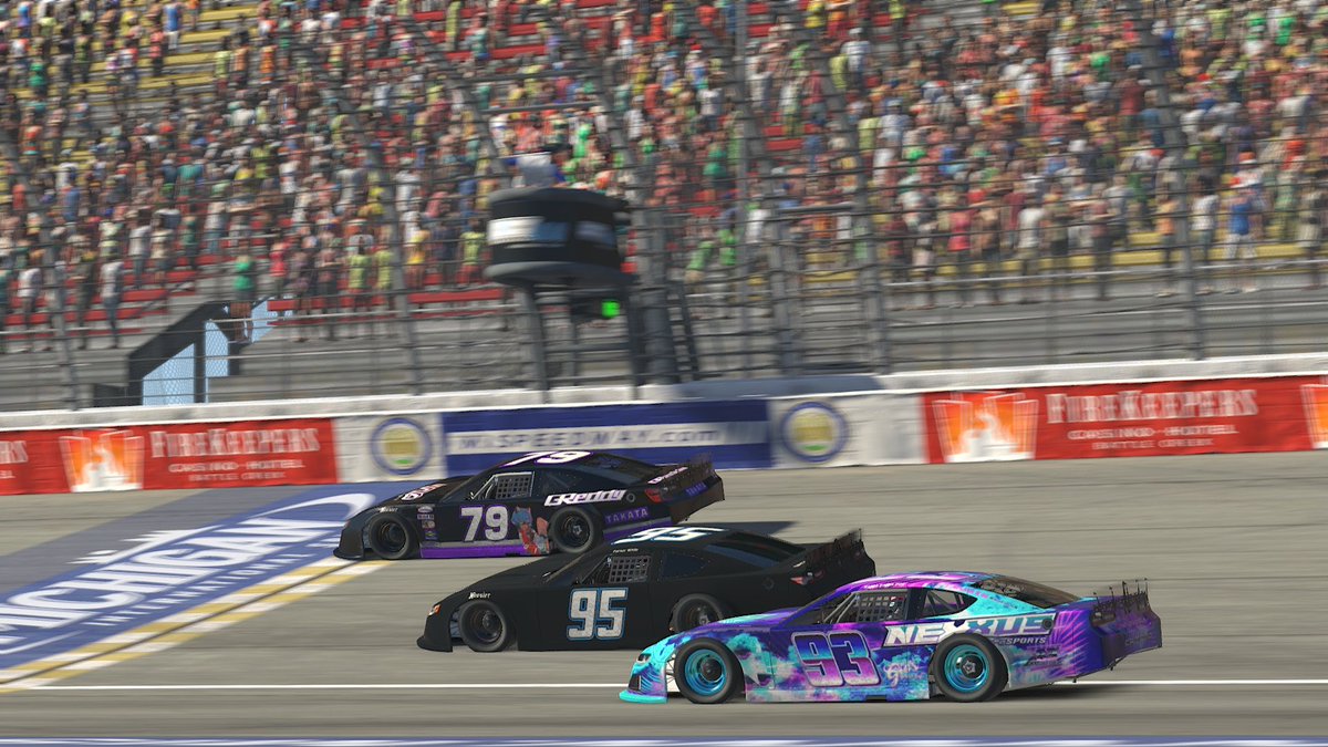 SLMROC's tweet image. Austin Farr (@DriverAF79) wins the Michigan 120!

1. Farr 🏆
2. @ParkerW95 +0.058
3. @HarlyJackyRusty +0.116
4. @windVOW8820 +0.206
5. A. McKee +0.662
6. K. Wynn +1.181
7. @LHelton_63 +1.754
8. @SampsellAdam +1.815
9. @shakendrake_ttv +1.823
10. T. Lloyd +2.002
