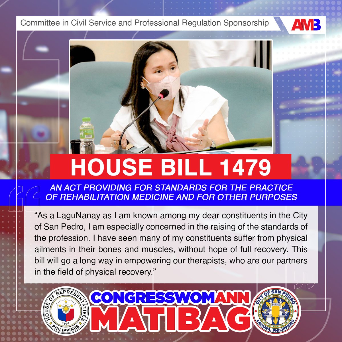 Congresswoman Ann Matibag tweet media