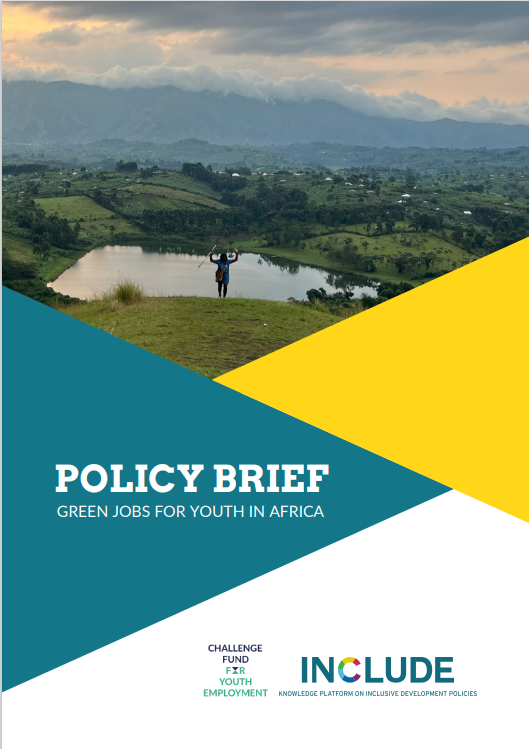 DecentJobsYouth's tweet photo. ๐ #DJYknowledge on #youthemployent
What are the most important policy recommendations for supporting #greenjobs in #Africa?
Read this policy brief by @INCLUDEplatform @PalladiumImpact & @CFYEmployment to learn more!
๐ https://t.co/0PR9A9l813 https://t.co/PDkPRMz1fm