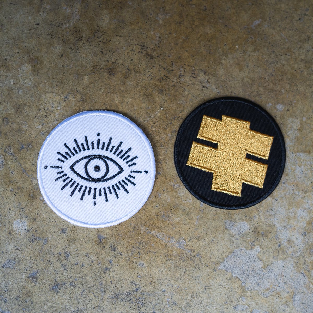 👁️NEW GOODS👁️ 🪩キタニタツヤ ロゴワッペンセット(直径7cm