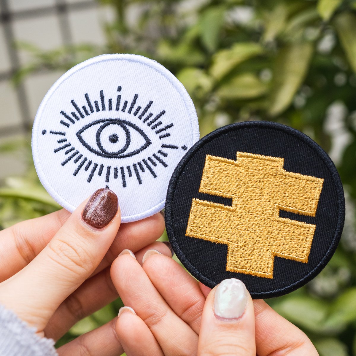 👁️NEW GOODS👁️ 🪩キタニタツヤ ロゴワッペンセット(直径7cm