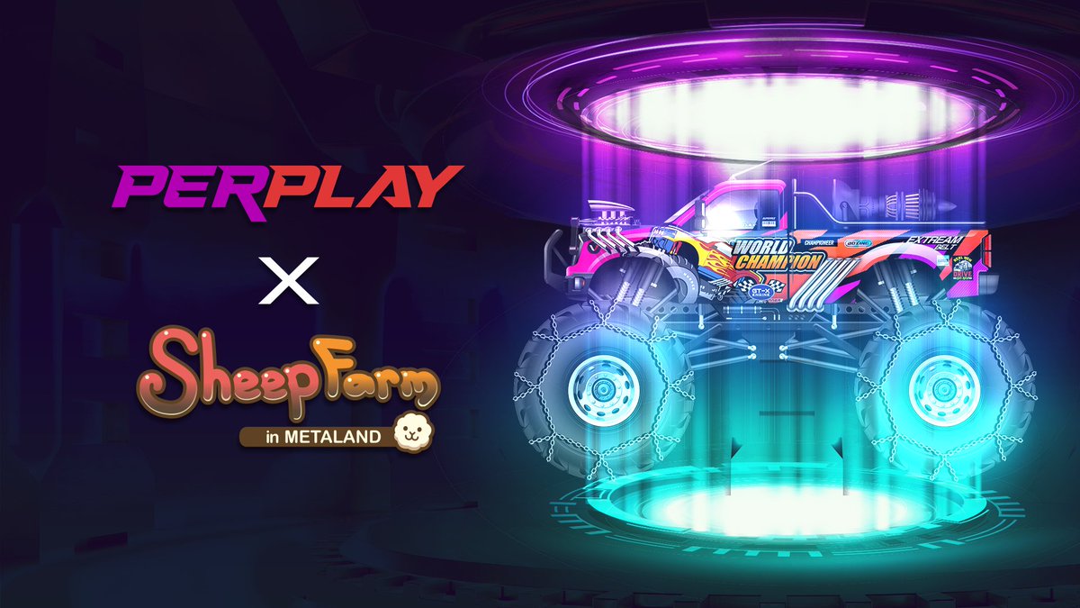 [Partnership Announcement]  #PERPLAY expands its #GameFi multiverse with <a href="/SheepFarmMeta/">Sheepfarm in Meta-land</a>, a #web3 game where players can Raise&amp;Race their Sheep.

🎁 $PER Token and 🎟️Ticket #Airdrop event is coming real soon! 🎁

medium.com/@PERPLAY/perpl…