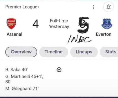 EdetEdetFriday2's tweet photo. If @inecnigeria was the umpire, this is how the result would have been.

#INECFailedNigerians https://t.co/lKPJ6Aw6Yt