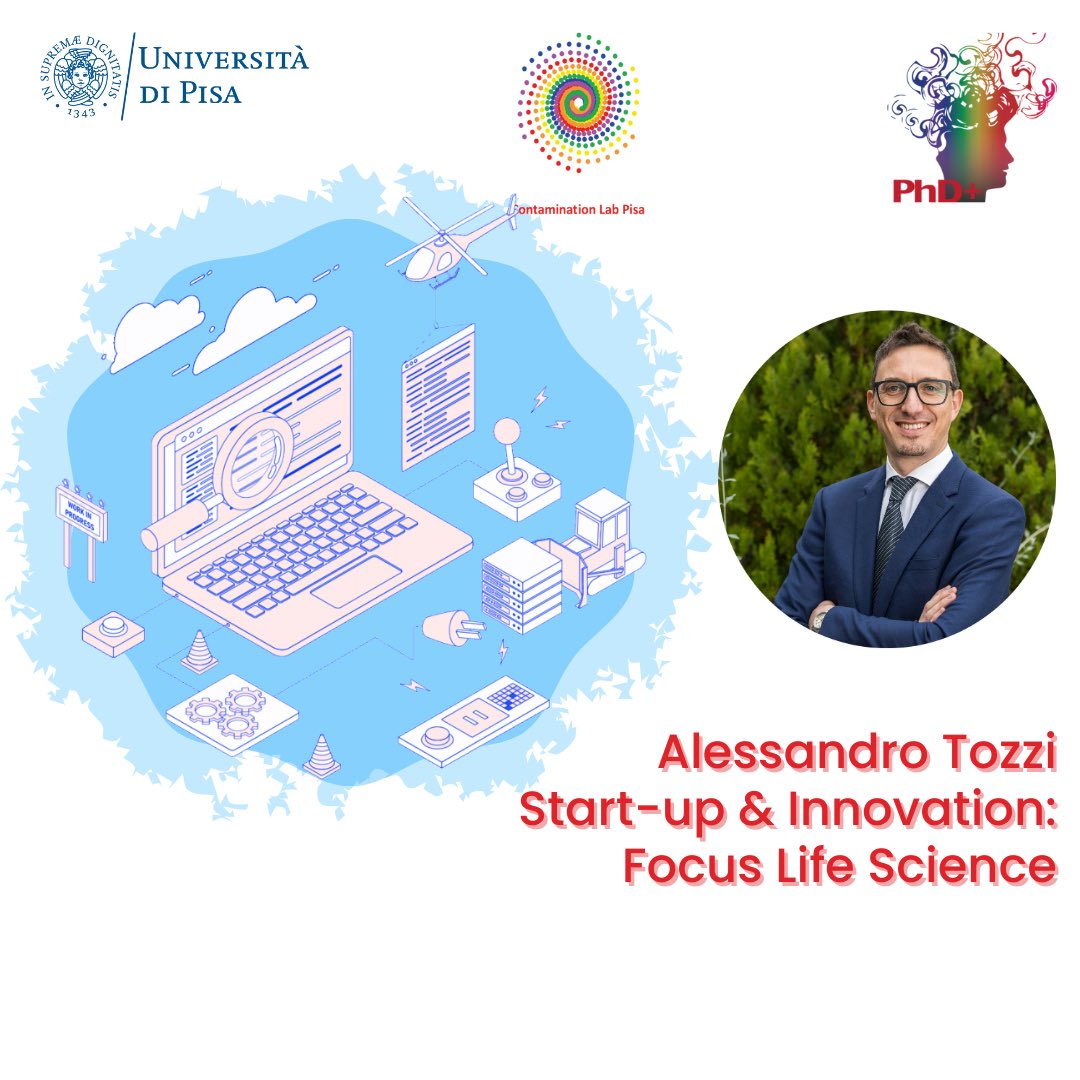 Contamination Lab e PhD+ Unipi tweet media