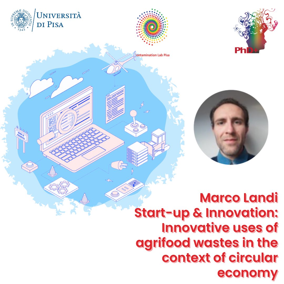 💡 Triplo appuntamento oggi con i seminari del CLab Pisa! 🔥  ♻️ Start-up e innovazione, focus Circular Economy e Agenda 2030;  🔭 Start-up e innovazione e un focus sulle scienze umane;  🧬 Start-up e innovazione e focus su Life Science.  🚀 Non mancate! 🚀