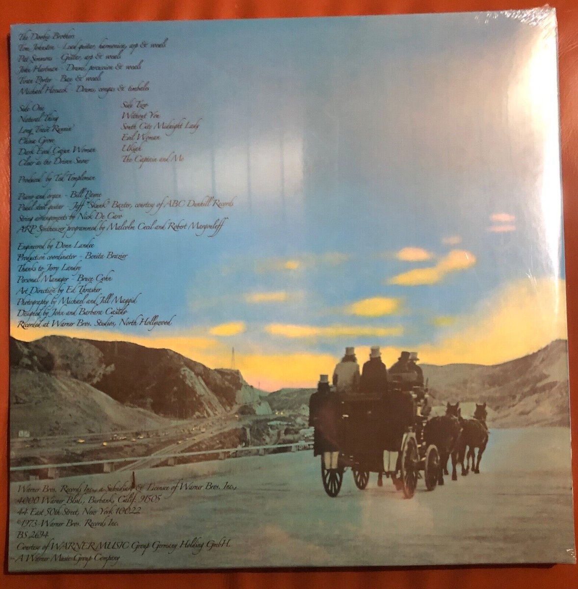 FrankMalfitano's tweet photo. CLASSIC LP OF THE DAY: Released 50 years ago this month, one of the best #albums by perennial #classicrock faves featuring hits CHINA GROVE, LONG TRAIN RUNNIN’, WITHOUT YOU #TheDoobieBrothers #1970s #lp #Pop #TheCaptainAndMe https://t.co/MceOLro4Rn