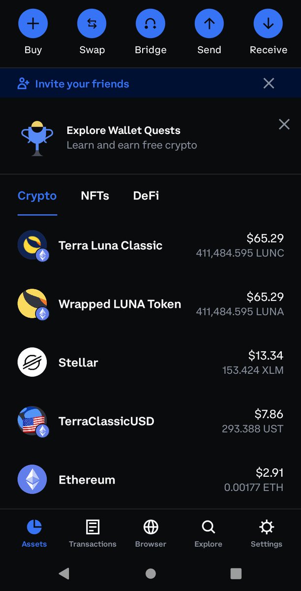 JC405OKLAHOMA's tweet image. @brian_armstrong 
Definitely need rules especially w/ the way @coinbase is mismanaging users funds &amp;amp; Now trying to SECRETLY SWAP their #wLUNA for #LUNC to get out of honoring the smart contract for $wLUNA. I NEVER bought $LUNC
9 months of silence since this video..
@SECGov