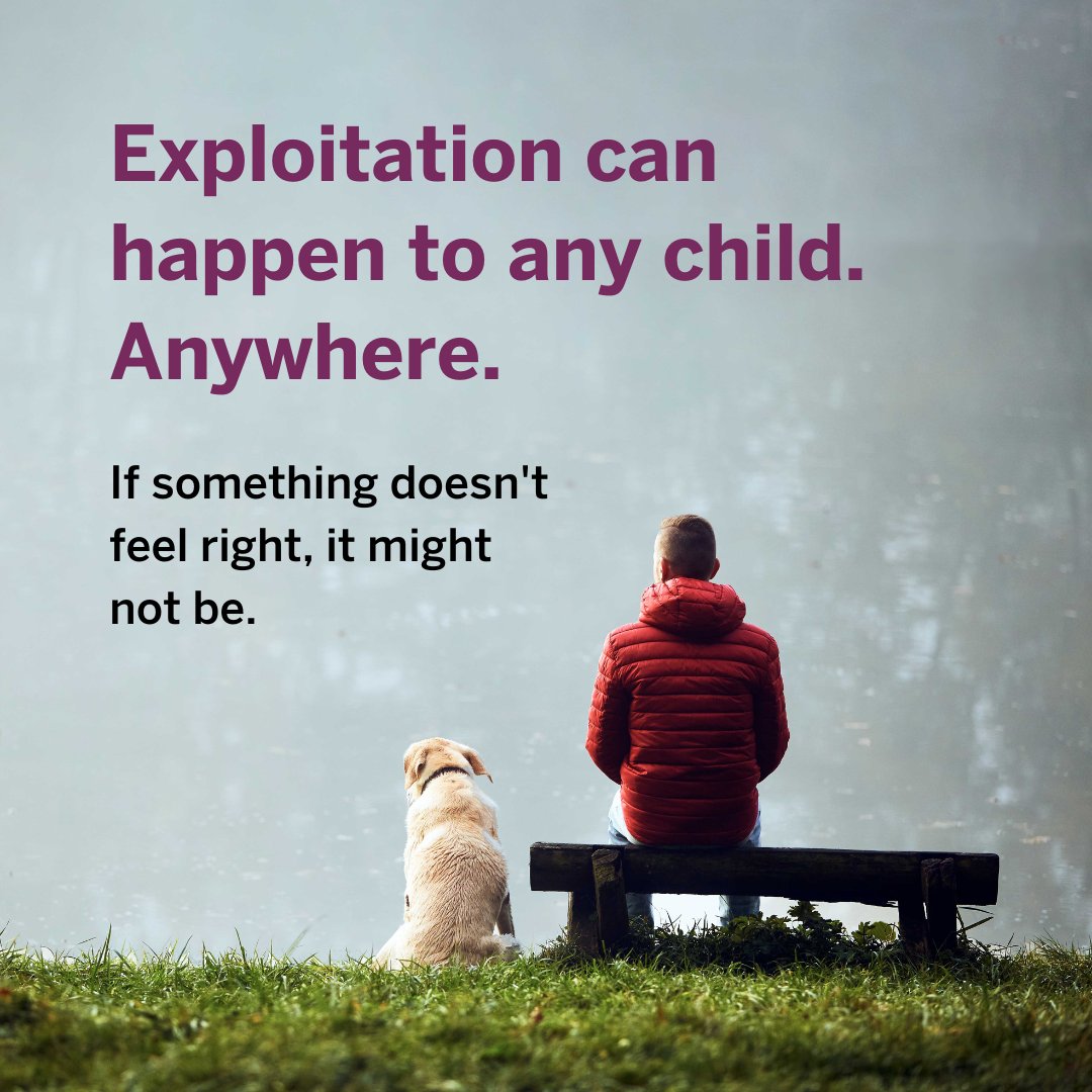 Exploitation can happen anywhere - in the city, countryside, on social media or on the bus 🚌

Signs of exploitation aren’t always obvious but if we know what to look for and #LookCloser, we can keep children safe.

Know the signs bit.ly/3EueORu and spread the word 🔁