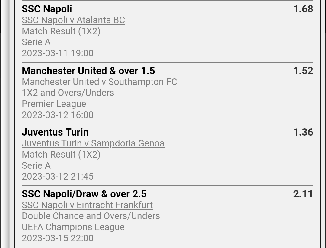 sicelo08751457's tweet photo. I just placed a bet with Betway. Tap here to copy my bet or search for this booking code in the Multi Bet betslip X45FA17BF https://t.co/mERl9icivv 

ODDS: 303.44  

@Kardie_M https://t.co/8yK5uNkiIj