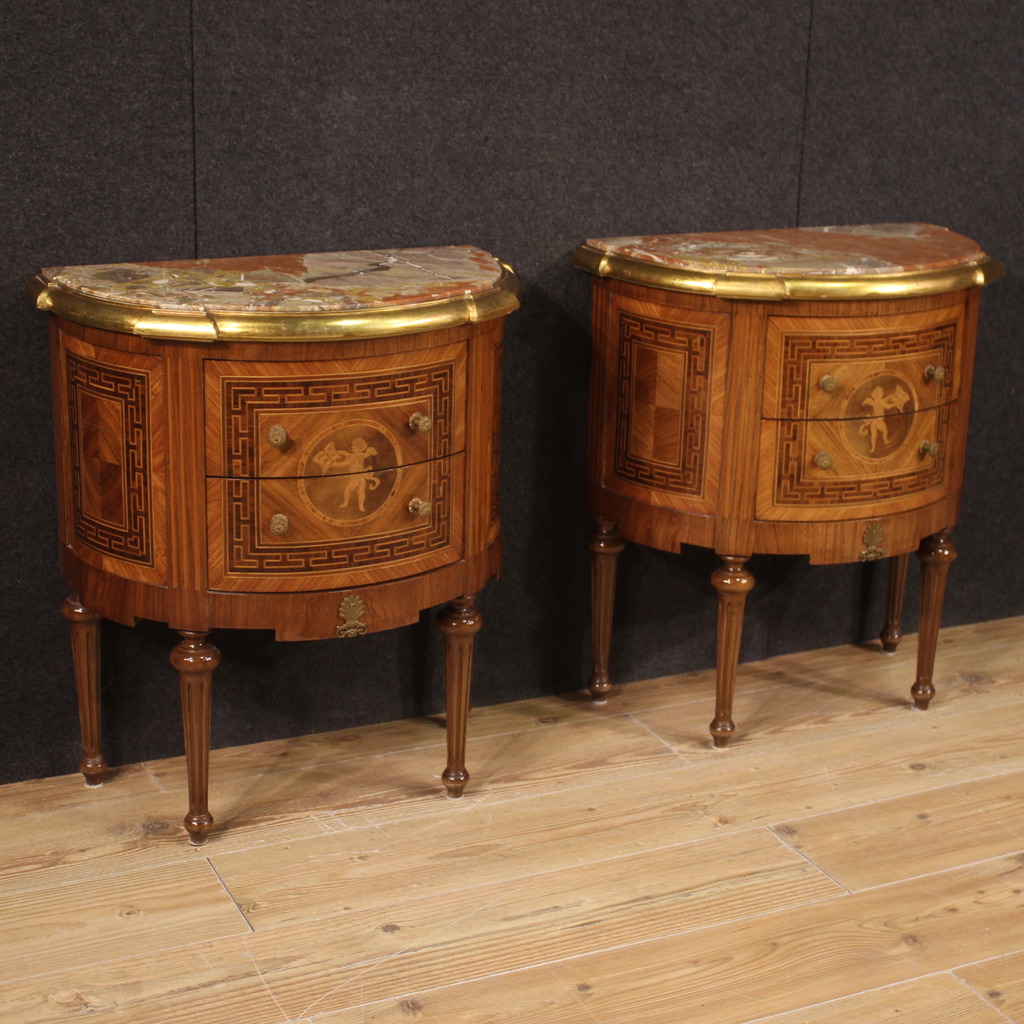ParinoAntichita's tweet photo. 3600€ Pair of Italian inlaid Louis XVI style bedside tables with marble top - cod 10645 https://t.co/EZCS8x76yA #FORSALE #antiques #antiquariato #antiquario #interiordesign #antiqueshop #designinterior #arredamento #homefurniture #furnitureonline #antiquedealer #bedsidetables https://t.co/nepL7vGyjQ