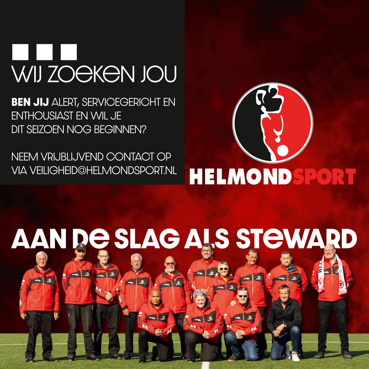 Wij zoeken jou. 🧐

Helmond Sport is op zoek naar nieuwe stewards. Wil jij Onze Club helpen? Klik op onderstaande link voor meer informatie. 

ℹ️ helmondsport.nl/nieuws/helmond…

#VurHelmondSport