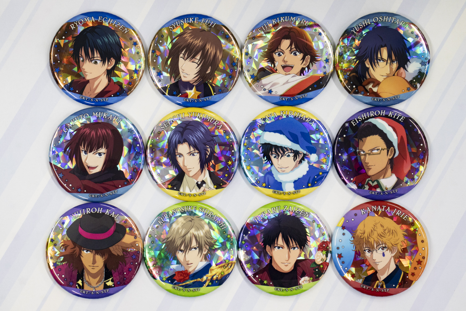 テニスの王子様　RisingBeat ホログラム缶バッジ vol.1~9 コンプ テニスの王子様 RisingBeat ホログラム缶バッジ vol.1~9 コンプ