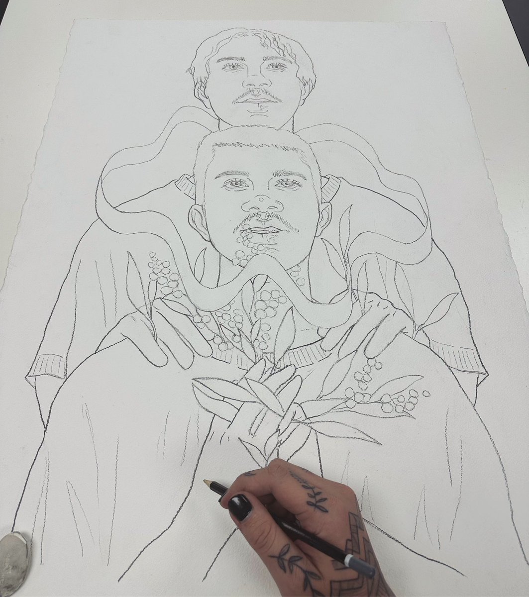 Gonna focus on getting back into watercolours this year 👌🏾💕🖌️