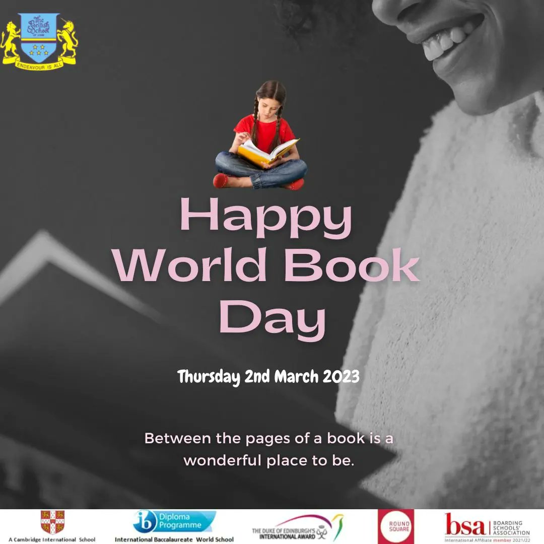 Happy World Book Day!! 

We hope you're reading a book! In the words of Lloyd Alexander, reading is one of the most marvelous adventures that anyone can have!

We hope you pick up a book to read today! 
#WorldBookDay2023
#ReadForFun
#ReadForKnowledge
#JustRead
#EndeavourIsAll