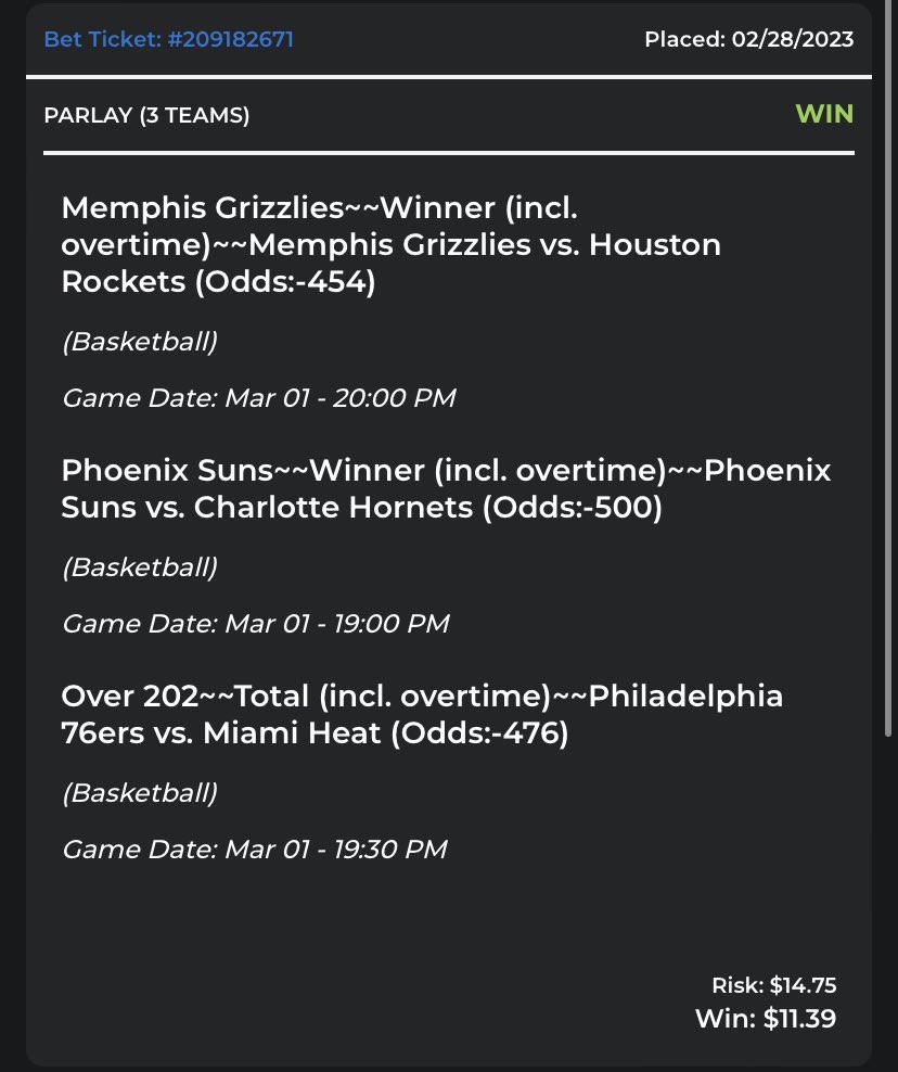 goldrosespod's tweet photo. Grizzlies ML✅
Suns ML✅
76ers Over 202✅
Easy 💰💰 https://t.co/ztW97jIceu