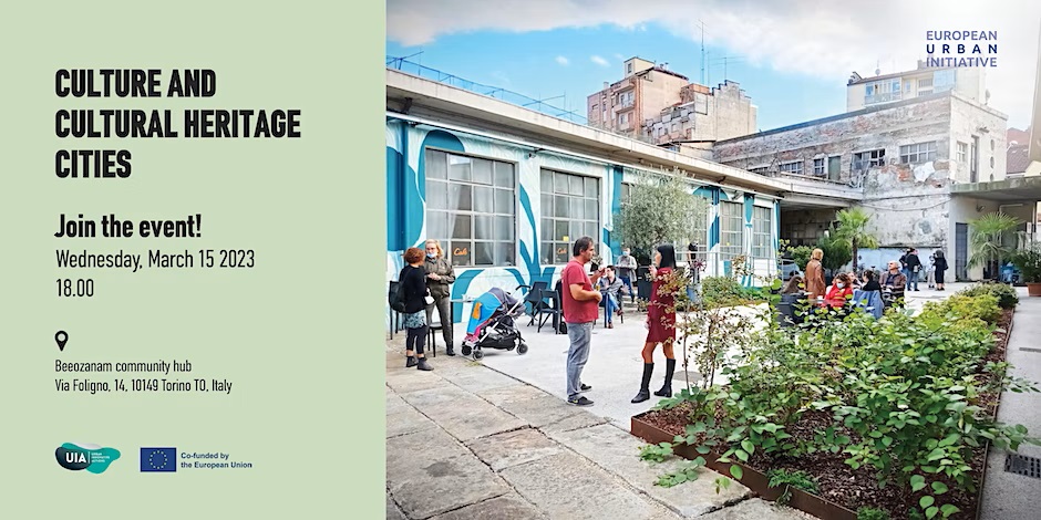 🇪🇺 How European cities build upon their cultural heritage engaging citizens and organizations?
📣ToNite as a best practice for its process of citizens engagement aimed at urban development
📌 15/03, h18, #Turin
Reserve your free ticket👉🏼eventbrite.com/e/culture-and-…
 #CitiesForum 2023